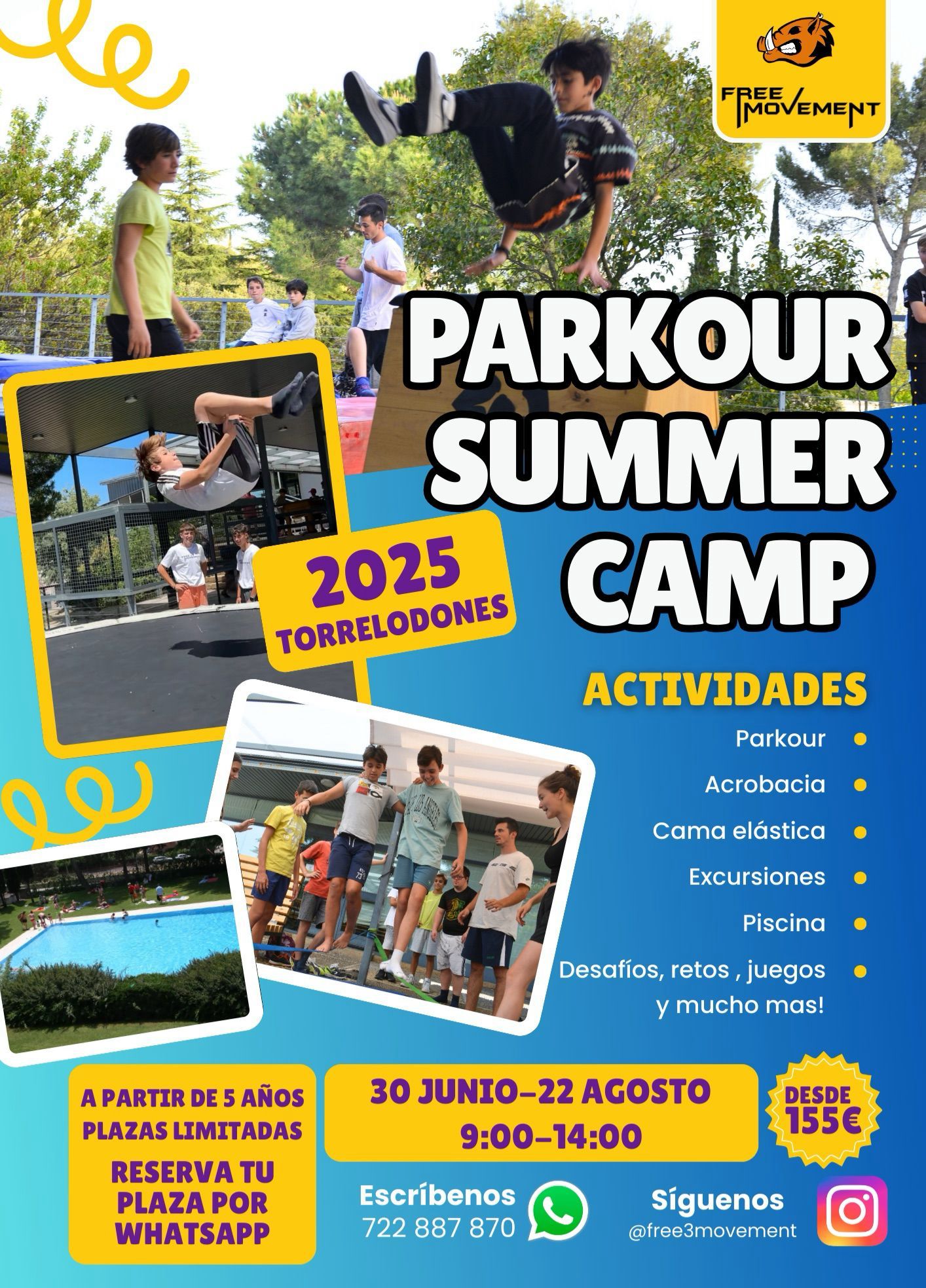 PARKOUR SUMMER CAMP